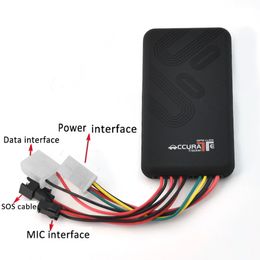 GT06 Vehicle GPS Tracker Global Real Time quad-bands GSM GPRS tracker locator SOS Alarm PC tracking system GT06