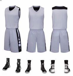 2019 New Blank Basketball jerseys printed logo Mens size S-XXL cheap price fast shipping good quality STARSPORT GREY SG001nQ