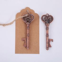 New Ancient Mini Key Chain Metal Keychain Beer Bottle Opener Wedding Favour Party Gift Card Packing