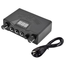 LED Digital Tattoo Power Supply Black Color Durable Best Price Digital Display Tattoo Machine Power For Liner Shader