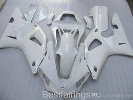 ZXMOTOR High grade fairing kit for YAMAHA R1 2000 2001 Ivory White fairings YZF R1 00 01 TT58