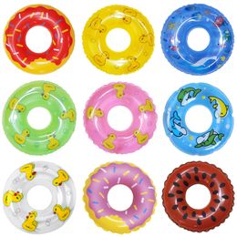 5 Pcs/set Colourful Doll Swimming Buoy Lifebelt Ring For American Girl Dolls Accessories Beach Bathing DIY Toys