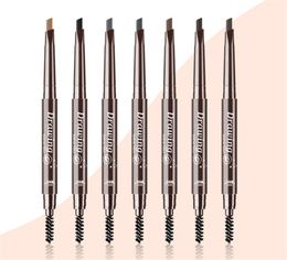 EyeBrow Pencil Cosmetics Makeup Tint Natural Long Lasting Paint Tattoo Eyebrow Waterproof Black Brown Eye brow Makeup Set Beauty XB1