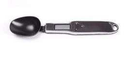 practical Portable LCD Digital Kitchen Measuring Spoon Gram Electronic Spoon Weight Volumn Food Scale
