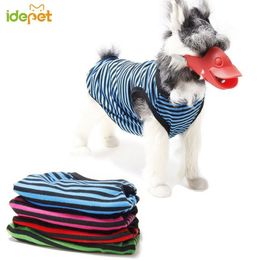 Dog Summer Clothes For Small Dog Shirts Puppy Pet Shirt Sport Soccer Jersey Cat Striped Vest Outfit Spring Pet Coat Cat Clothes