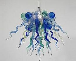 Wholesale Lamp Pendants Lamps Hand Blown Murano Style Chandelier LED Lights Source Indoor Glass Pendant Light