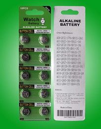 AG10 LR1130 1.5v Alkaline Coin Cell Battery Button Cells 200cards From  Eastred, $100.18
