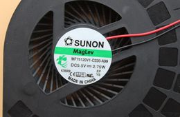 Sunon maglev mf75120v1-c220-a99 dc5.5v 2.75w two wire fan