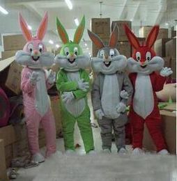 2019 Factory direct sale Festival special easter bunny rabbit adult mascot costume Free shipping