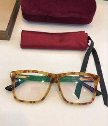 luxury- eyeglasses frame women men designer eyeglass frames designer eyeglasses frame clear lens glasses frame oculos 0268OA with case