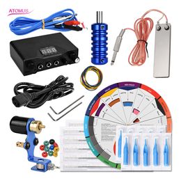 Motor Kits Liner And Shader Accessories Professional Tattoo Liner Shader Complete MachineS Kit Motor Gun Accessories Rotatory