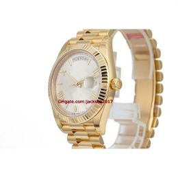 Christmas gift 10 style 02 mens watches 228238 228239228235 Mechanical Automatic 40mm Yellow Gold 18K White Gold PRESIDENT Roman Dial