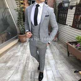 White tuxedos groom wedding men suits mens weddingsuits tuxedo costumes de smoking pour hommesmen Jacket Pants Tie Vest 024