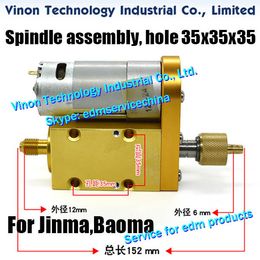 edm Spindle / Rotation Assembly (6 different sizes) Rotating Assembly Set for Super Drill (Small Hole EDM) Machines Jinma, Baoma etc.