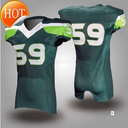 2019 Mens New Football Jerseys Fashion Style Black Green Sport Printed Name Number S-XXXL Home Road Shirt AFJ00256AA1B1