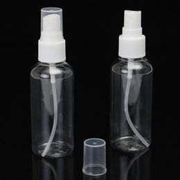 1000pcs 60ml Clear Plastic Portable Perfume Spray Bottle Empty Refillable Mist Pump Perfume Atomizer For Travel