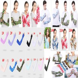 Fashion Camo Cooling Sun UV Protection Cover Golf Cycling Bike Sports Arm Sleeves DA546