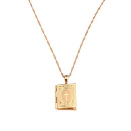 New Arrival Brass Gold Color Jesus Cross Necklaces Pendant Hot Sale Jewelry For Women Gift