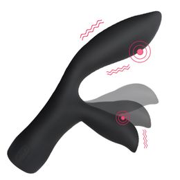 16 Speeds Powerful Prostate Massager Butt Plug For Vagina Stimulate Anal Sex Toys Male Masturbator Intimate Goods Y200421