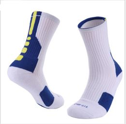Elite Basketball Men's Socks Sweat absorption and skid prevention of cylinder in spring and summer during the movement of thickened towel bo