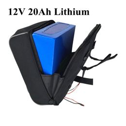 12V 50Ah 20Ah lithium ion 12V 40Ah 12v 30Ah li ion battery for golf trolly cart scooter Portable power supply + charger+ bag