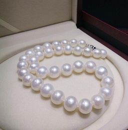 12-13MM natural freshwater pearl necklace round necklace super light send mother silver 925 clasp