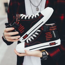 size 39-44 Fashion womon men Canvas Shoes Black White Red Platform designer sneakers mens trainers Homemade brand Made in China