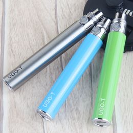 Top 100% quality evod ego vaporizer Batteries 650 900 1100 mAh 510 vape pens ugo-t ugo-v battery for wee ecigs