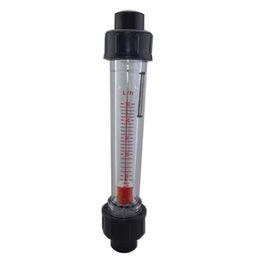 Flow Meters LZS-15 G1/2" 6-60L/H 10-100L/H 16-160L/H 25-250L/H 40-400LPH 60-600LPH 80-800LPH 100-1000LPH Short Tube Water Indicator Counter Rotameter Liquid Flowmeter