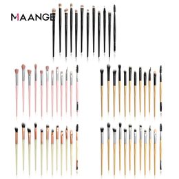 MANAGE 12 pcs Makeup Brushes Set Eye Shadow Blending Eyeliner Eyelash Eyebrow Brushes For Makeup Brush Lip Brush Tool Set