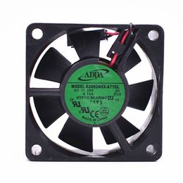 original ADDA for 6CM AD0624HX-A71GL fan DC 24V 0.15A 6025 60mm 60*60*25MM inverter cooling fan