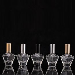 10ml Glass Empty Perfume Bottles Spray Atomizer Refillable Bottle Scent Case with Travel Fast Shipping F2247