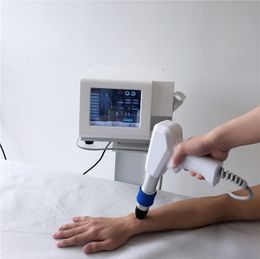 Portable acoustic radial shockwave physiotherapy machine for body pain relief/ ED physical shock wave thrapy equipment