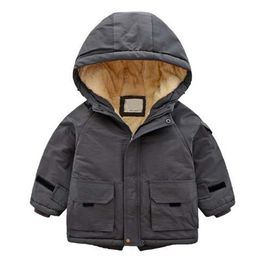 Cyhulu Newborn Baby Girl Boys Fashion Zipper Warm Coats Hooded Jacket Clothes