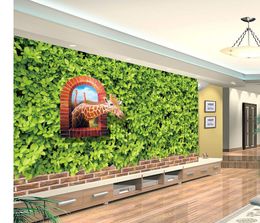 Custom Wallpaper 3D HD Climbing Wall Tiger Giraffe 3D Living Room Bedroom Background Wall Decoration Mural Wallpaper