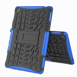 Hybrid KickStand Impact Rugged Heavy Duty TPU+PC Cover Case FOR Huawei MediaPad T3 7.0 WIFI T3 8.0 M5 8.4 M5 LITE 8.0 150pcs