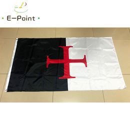 Knights Templar Crusades Flag 3*5ft (90cm*150cm) Polyester flag Banner decoration flying home & garden flag Festive gifts