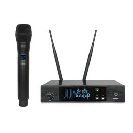 QLXD24 True Diversity UHF PROFESSIONAL MICROPHONE WIRELESS SYSTEM Cordless Handheld Dual Antennas For Stage Performance