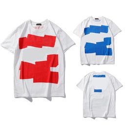 Fashion Mens Shirt Summer Tops Casual T Shirts for Men Women Short Sleeve Shirt Clothing Letter Pattern Printed Tees Crew Neck