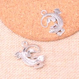 30pcs Charms gecko lizard 31*24mm Antique Making pendant fit,Vintage Tibetan Silver,DIY Handmade Jewelry