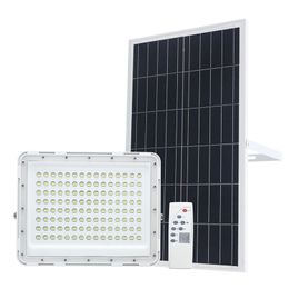 Edison2011 New ultra-thin 60W 120W 200W Solar Flood Light Outdoor Waterproof Garden Light Street Lamp Security Emergency Floodlight