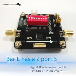 Digital RF Attenuator Module 9K~6GHz 0.25dB PE43703 step to 31.75dB freeshipping