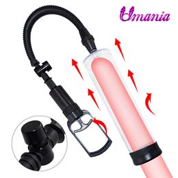 Adult Sex Toys For Men Penis Pump Vacuum penis bigger Enlarger Enlargement Sucking Vacuum male Masturbator No Vibrator Y191011