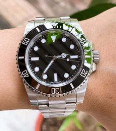 N factory 114060 mens watch Sub No Date ETA 2836 movement Sapphire Glass 40mm Mechanical Automatic watch Ceramic Bezel Dial Lumino233B