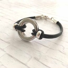 Cremation Bracelet - Mini Cremation Bracelet for Ashes Memorials Keepsake Bangle Ashes Black Bangle Ashes Holder Cremation Jewellery