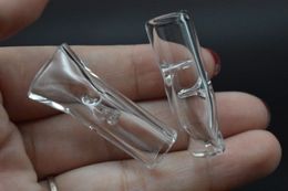 Top quality cigarette Philtre tube glass Philtre tip holder glass Dry Herb Rolling Paper Thick Pyrex Glass Smoking Pipes