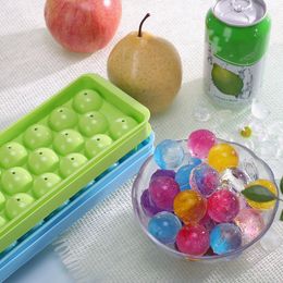 20 Ice Tray Round Ice Cubes Mould Creative Kitchen Bar Drinks Mould Tray Pudding Tool With Lid Ice Cream ToolsT2I5822