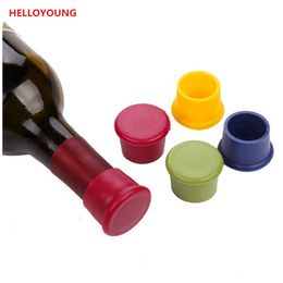 2019 New Silicone Wine Bottle Stoppers Portable Flexible Wine Stoppers Kitchen Bar Tools Preference Factory Direct Sales