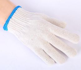 10pairs safety work gloves Cut-resistant Mesh Slash Stab Resistance Anti Abrasion cotton yarn Protective Gloves free ship