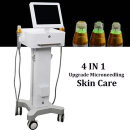 RF Radio Frequency Fractional Face Lifting Machines Microneedle Skin Tightening Eyes Facial Wrinkle Finelines Removal Devices